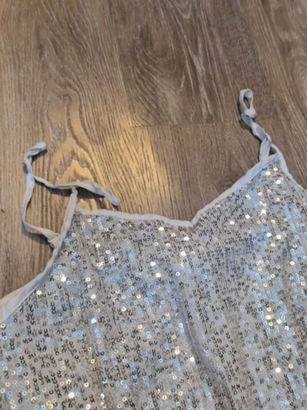 Art Class silver sequin dress XL (14/16) girl